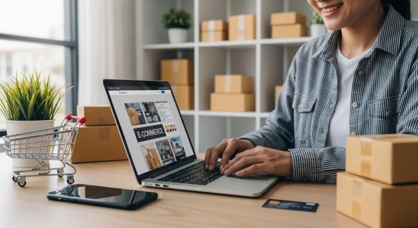 La création d’un site e-commerce : la solution tout-en-un avec Jeboostemaboite